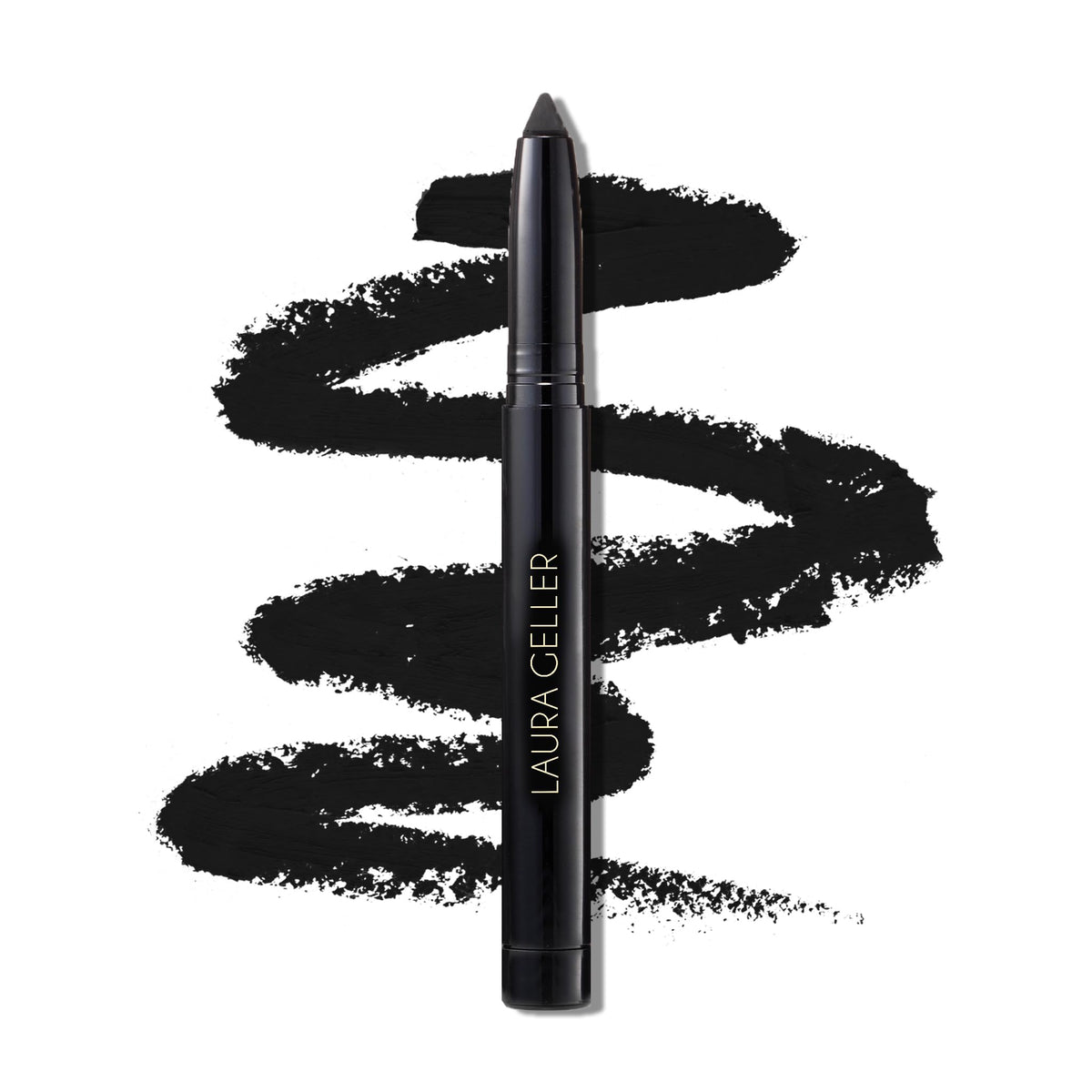 LAURA GELLER front packaging showing Deep Black pencil for bold definition