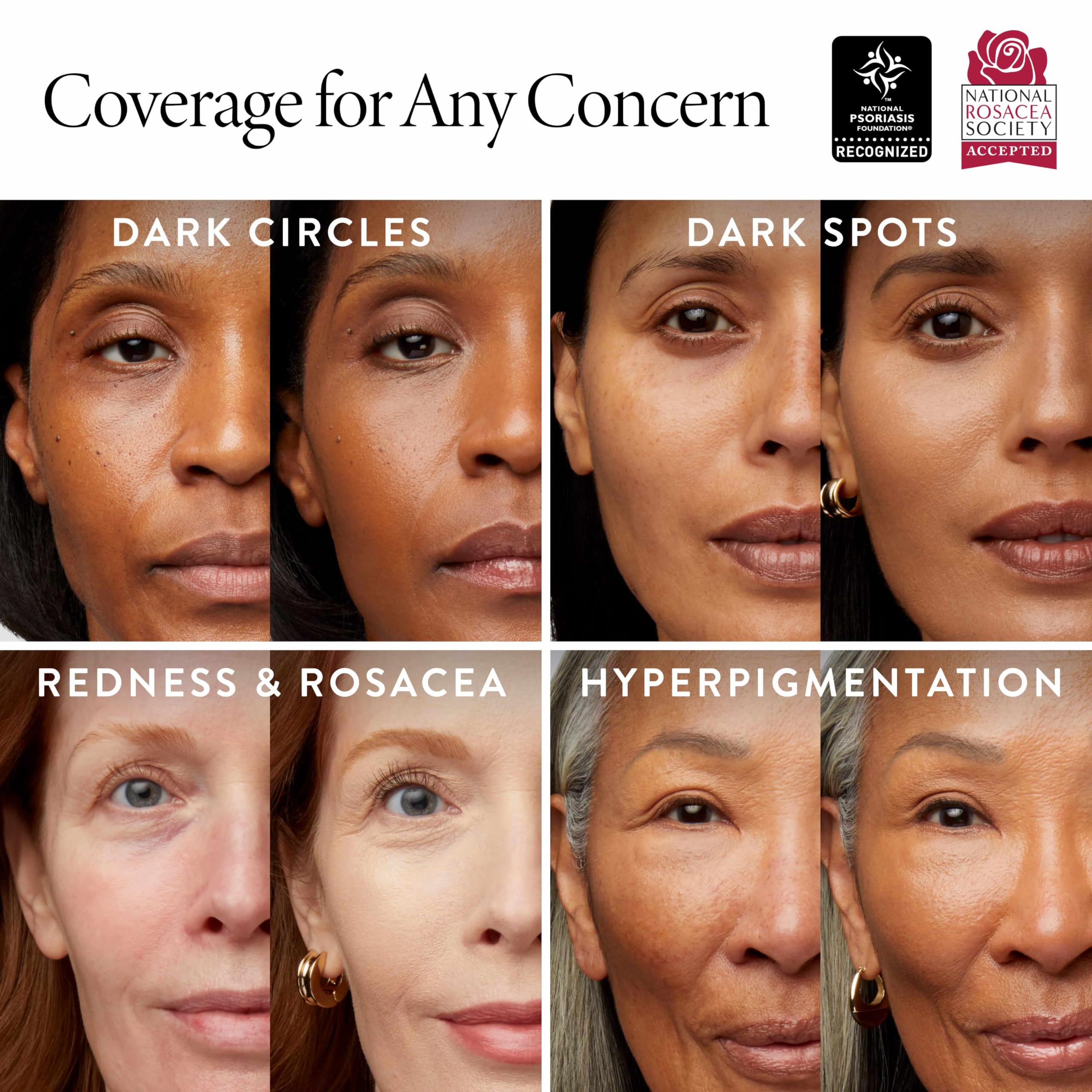 LAURA GELLER aplicación con brocha demostrando acabado natural y difuminado