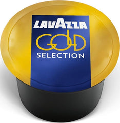 Lavazza Blue front packaging showing product name and capsule count for clear selection benefit