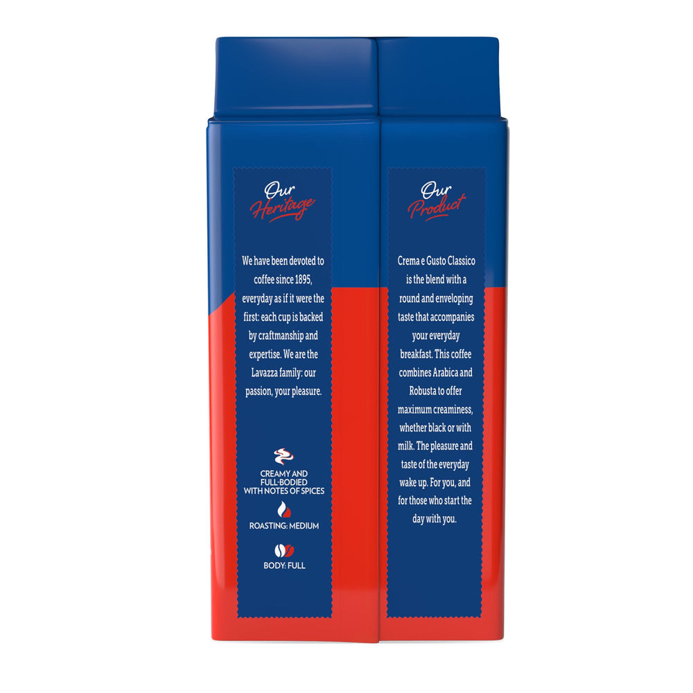 Lavazza Crema e Gusto taza de espresso con crema deliciosa y consistente