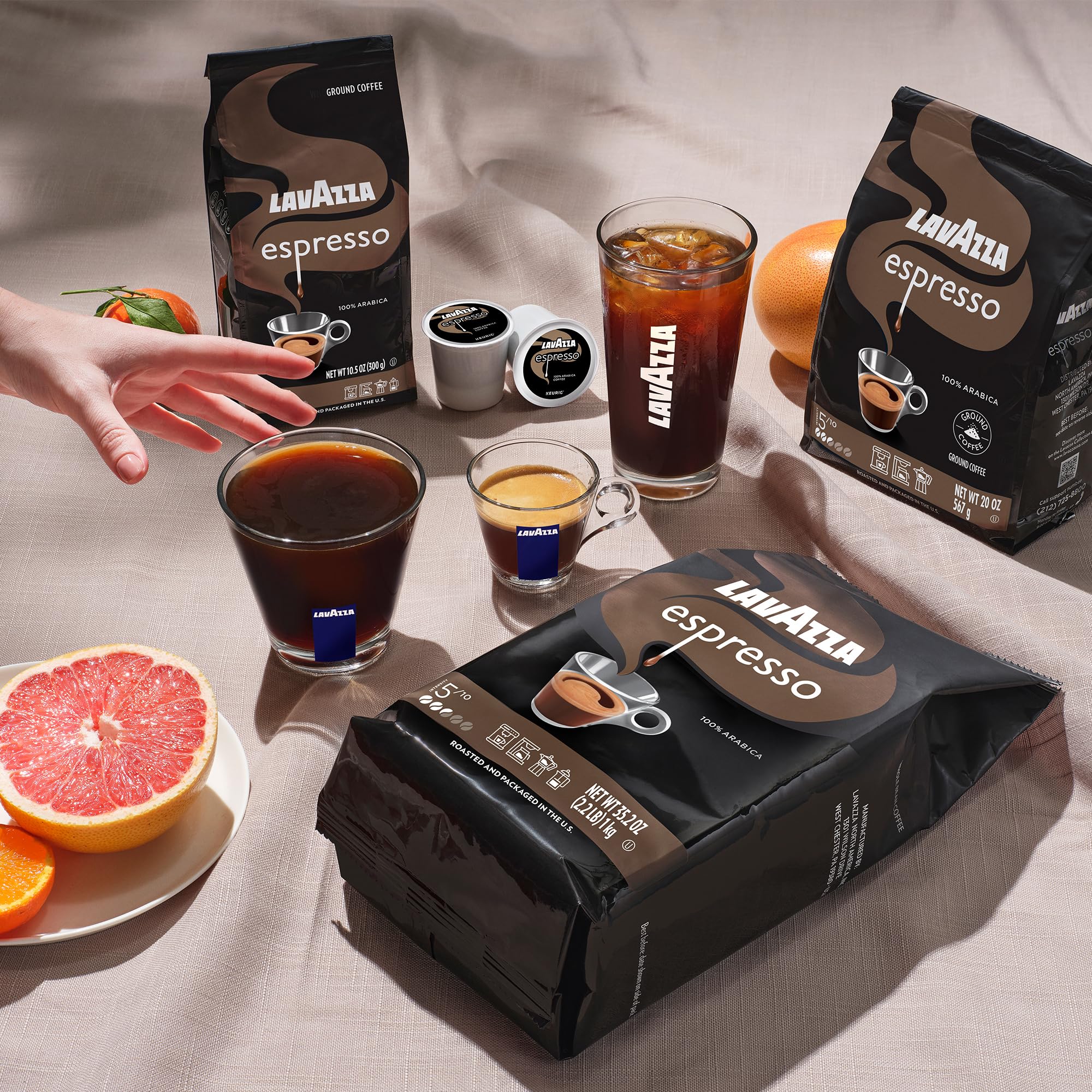 Lavazza producto en cocina real para inspirar consumo diario