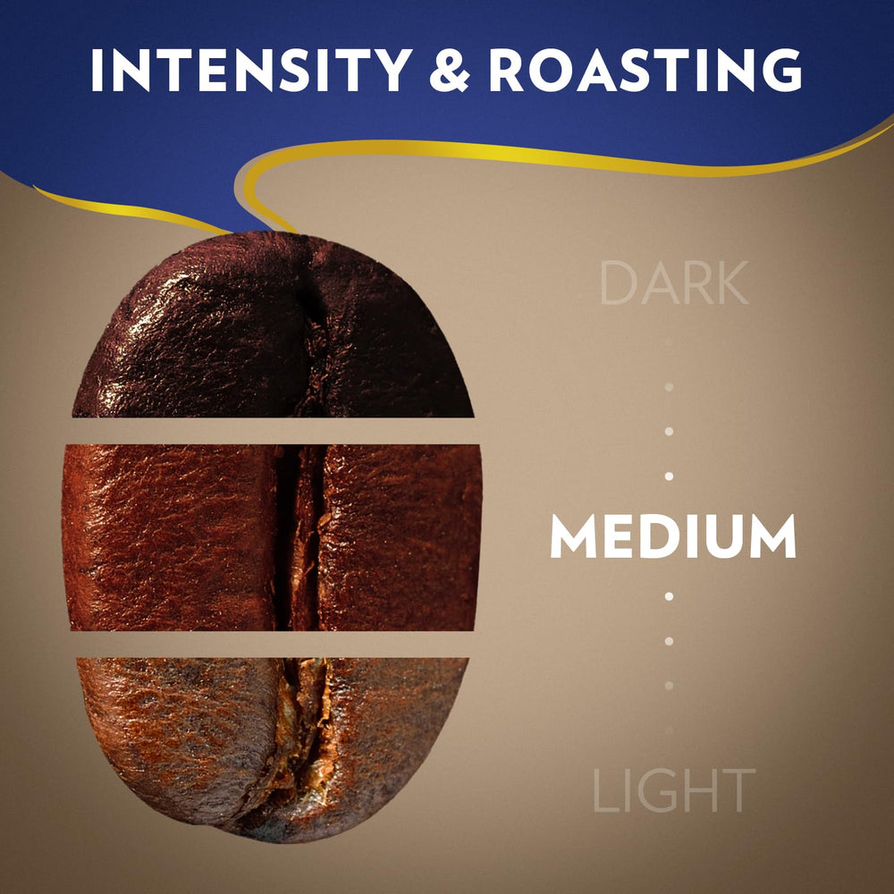 Lavazza Super Crema crema de espresso espesa ofreciendo textura y cuerpo