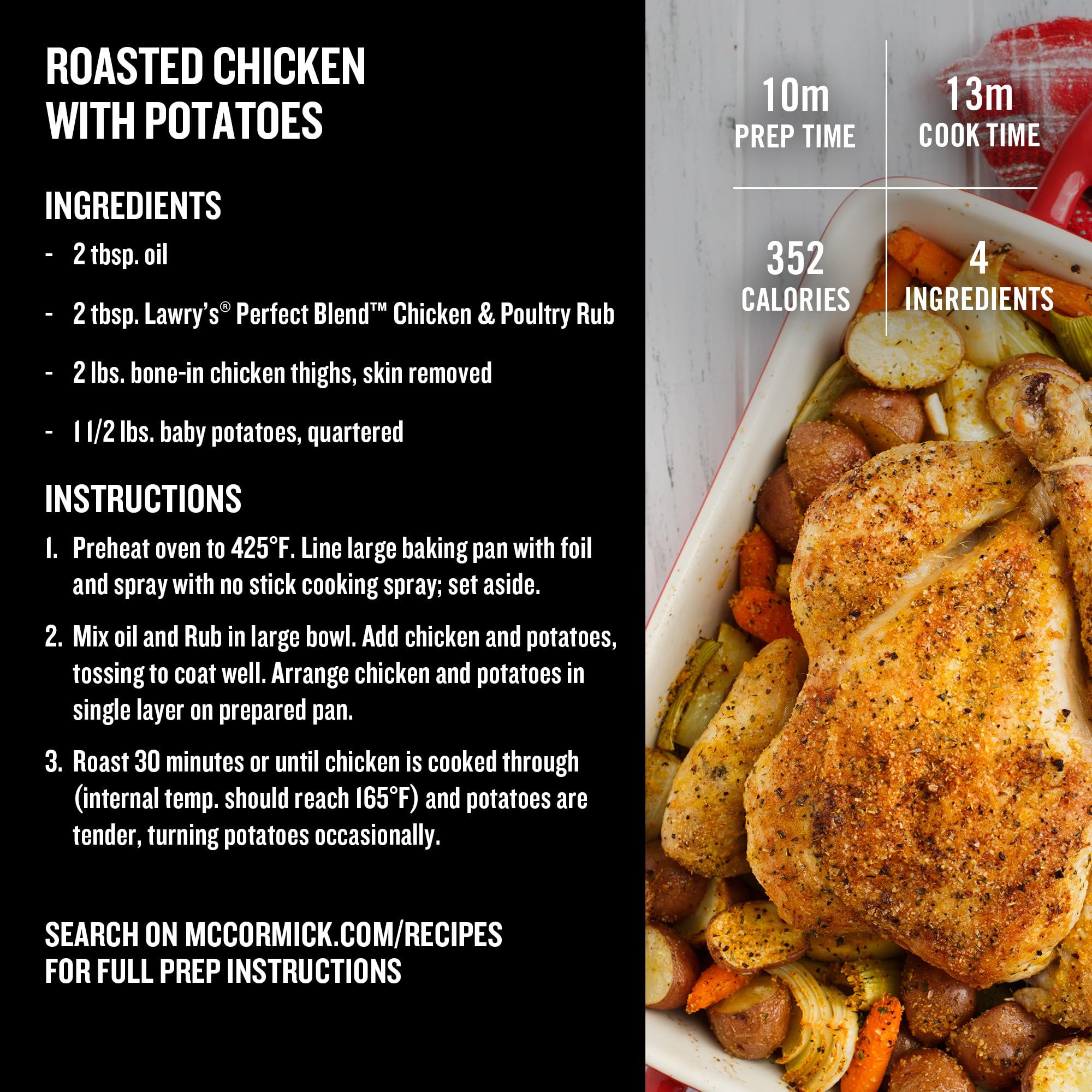 Lawry's etiqueta con información visible para uso en cocina profesional