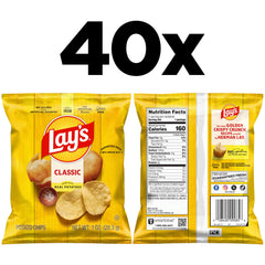 Lay's textura crujiente de la papa frita, aspecto apetitoso y crocante