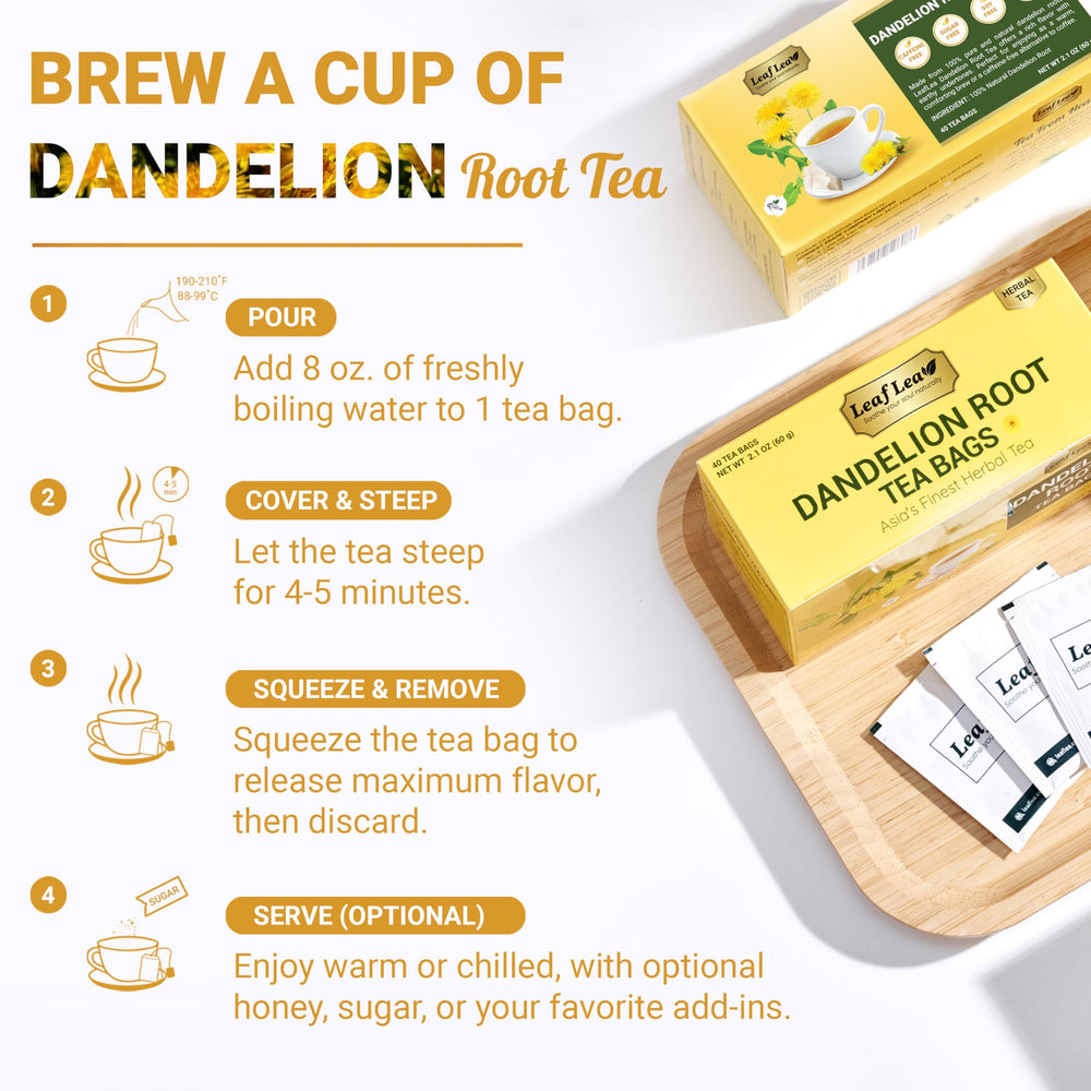 LeafLea taza de té en mesa de desayuno, alternativa sabrosa al café