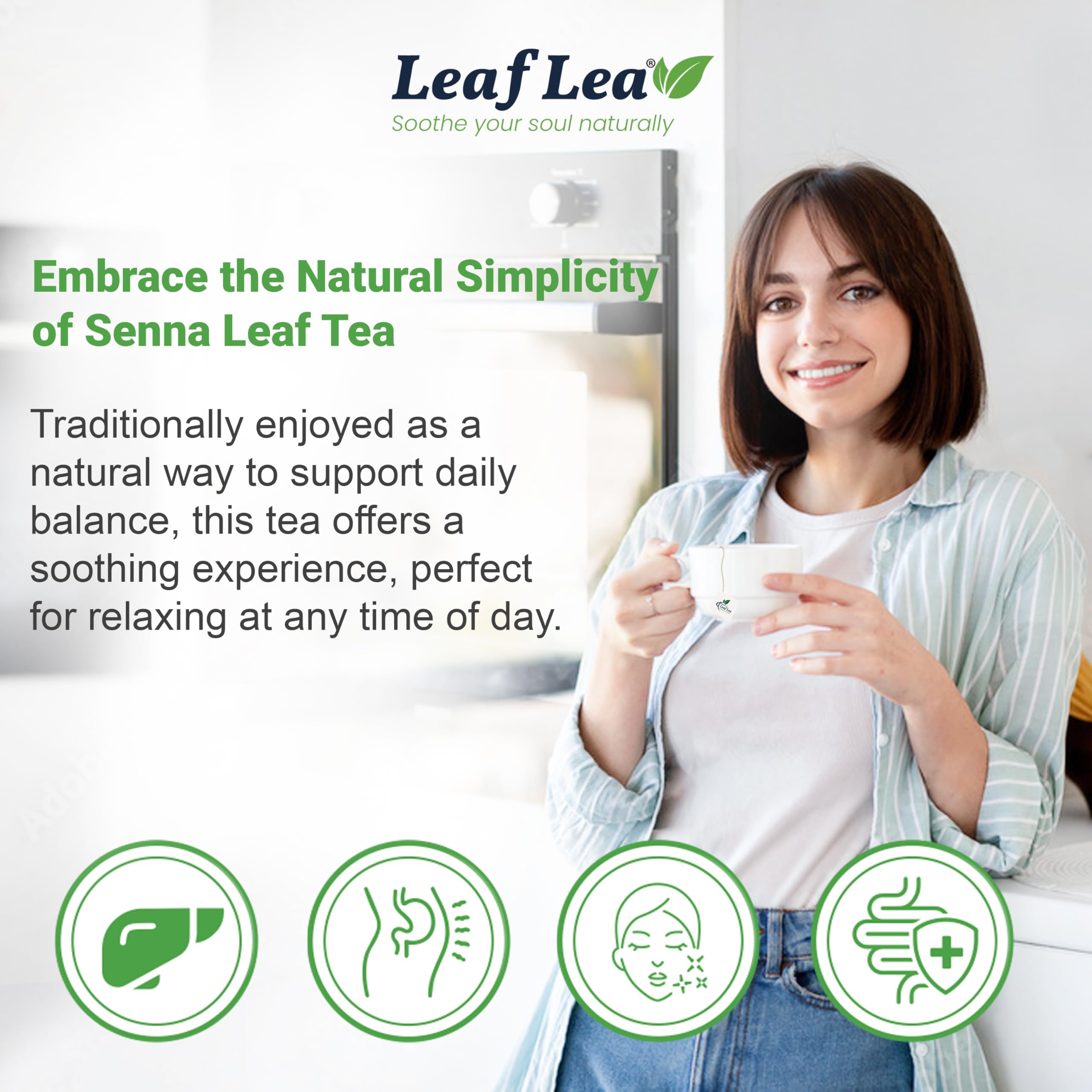 LeafLea bolsita sellada en foil preservando aroma y frescura