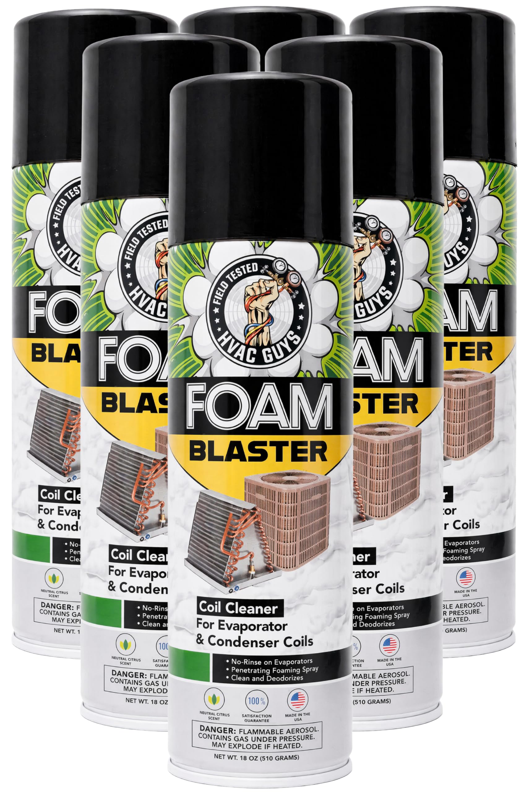 Leak Saver lata en taller HVAC mostrando uso profesional y ahorro de tiempo