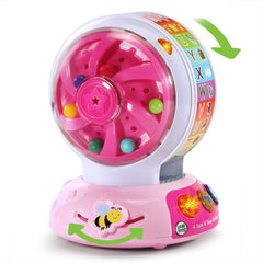 Detalle de la rueda interior de LeapFrog Alphabet Zoo con marcas de letras visibles