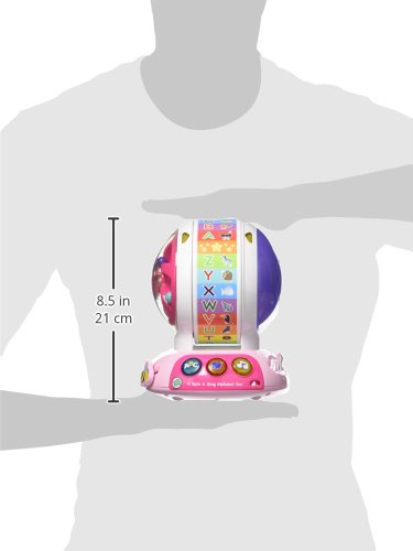 Primer plano de cuentas móviles en LeapFrog Alphabet Zoo que fomentan seguimiento visual