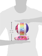 Primer plano de cuentas móviles en LeapFrog Alphabet Zoo que fomentan seguimiento visual