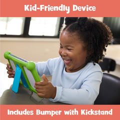 LeapFrog bumper resistente y kickstand integrado que protege y sostiene la tablet