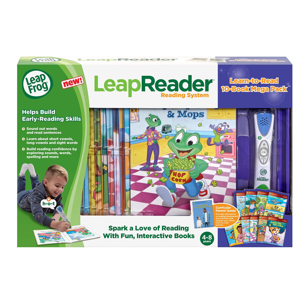 LeapFrog pluma junto a una regla para mostrar tamaño y facilidad de uso