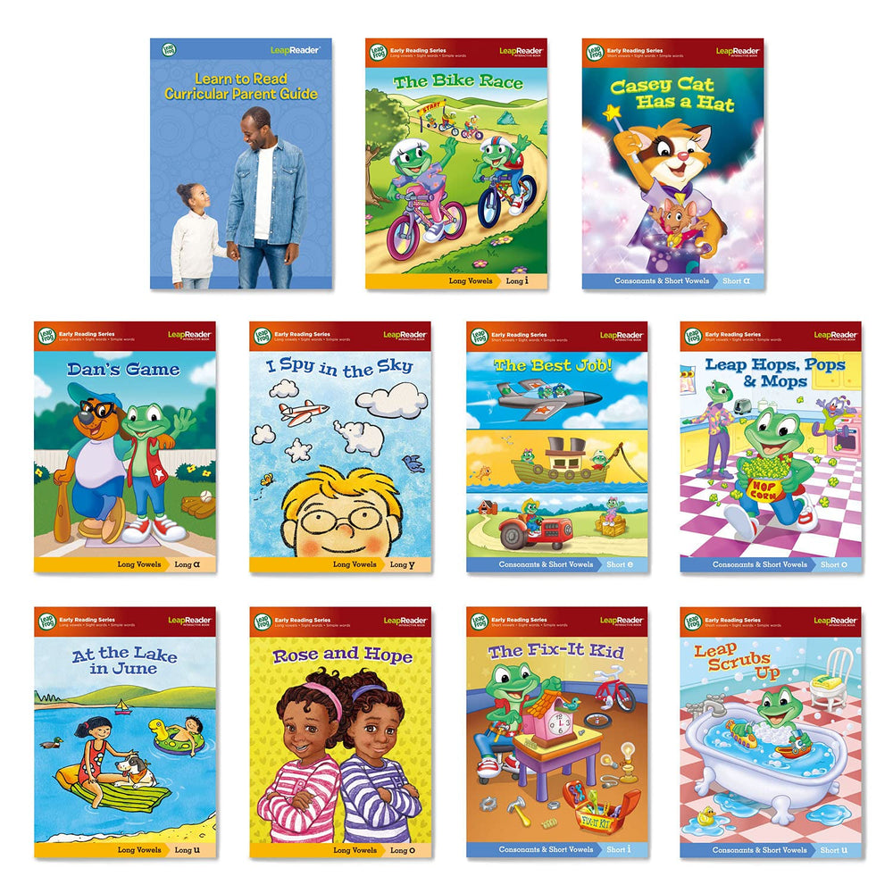 LeapFrog colección de 10 libros Learn to Read organizados para aprendizaje
