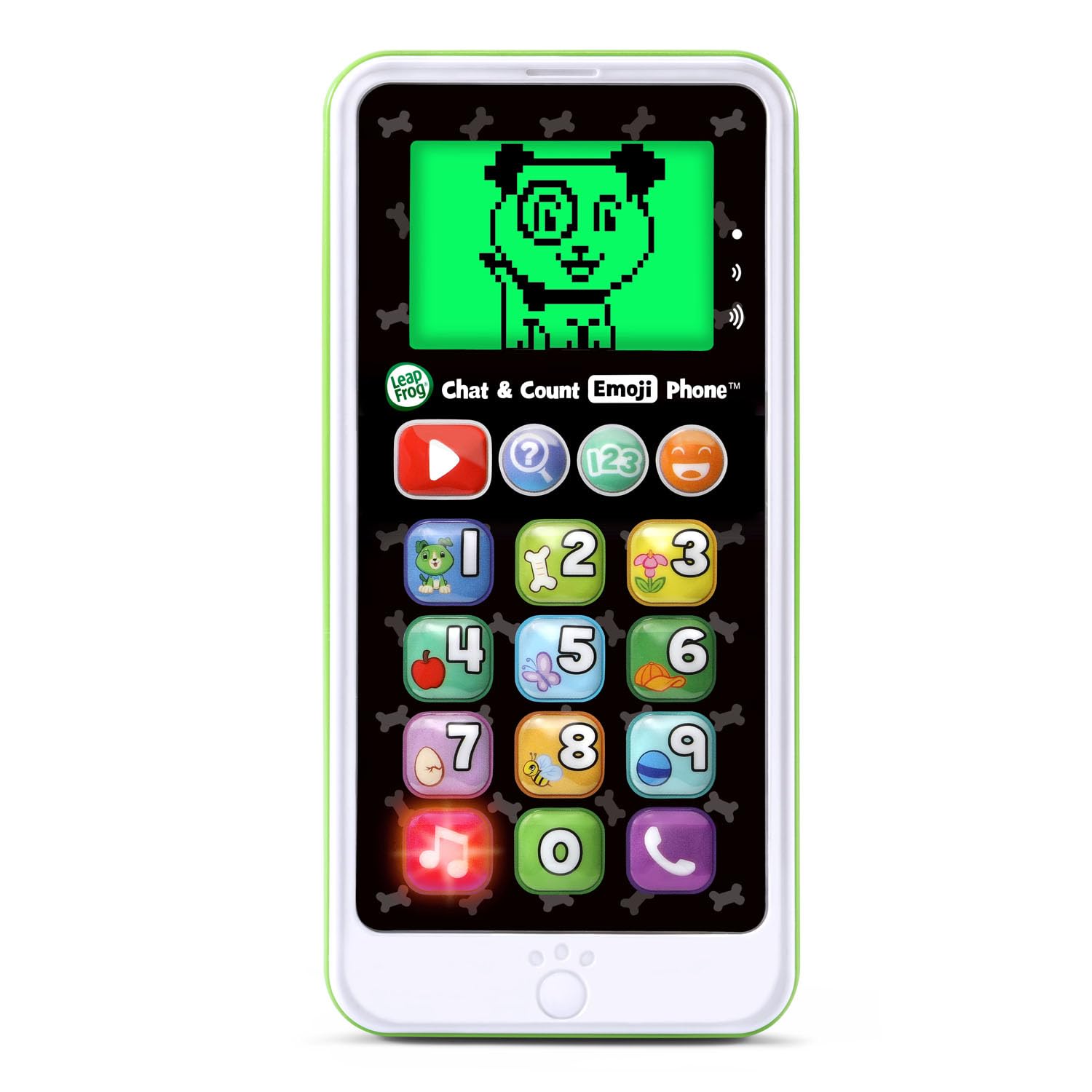 LeapFrog detalle de botones grandes y texturas que facilitan el agarre