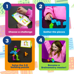 Learning Resources tarjetas de reto a doble cara con instrucciones claras y progresivas