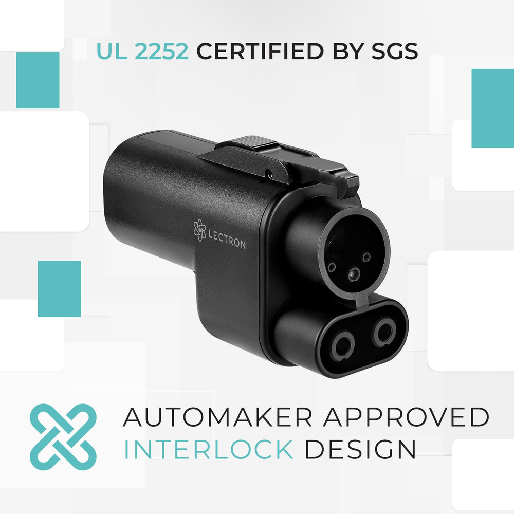 Lectron Vortex Plus conectado a un Supercharger Tesla para carga rápida