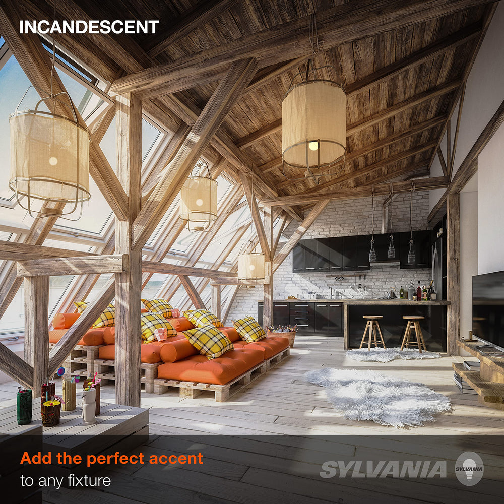 LEDVANCE Sylvania comparativa de tamaño E26 para confirmar compatibilidad