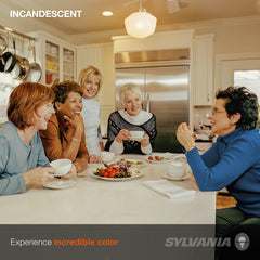 LEDVANCE Sylvania instalada en aplique de tocador para iluminación de maquillaje