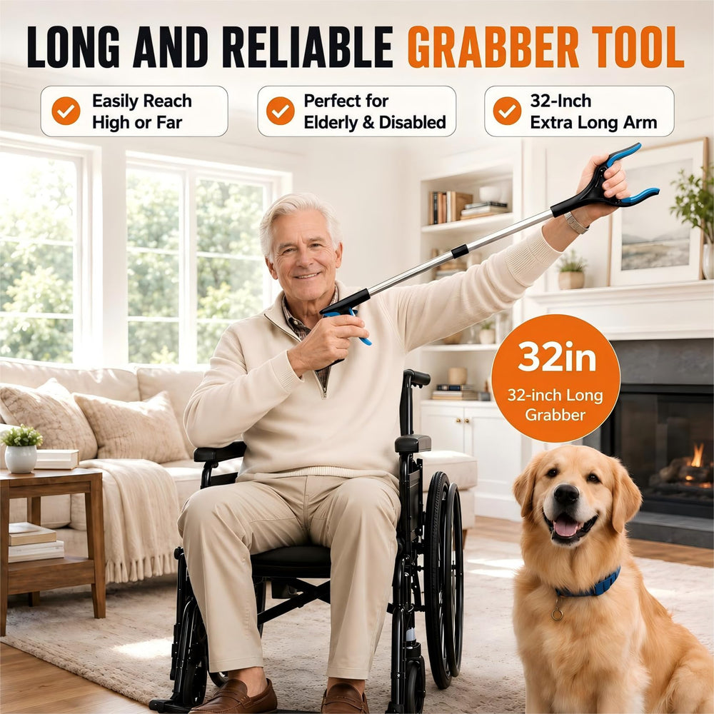 LEGENDONE pinza recogiendo objeto bajo cama evitando agacharse