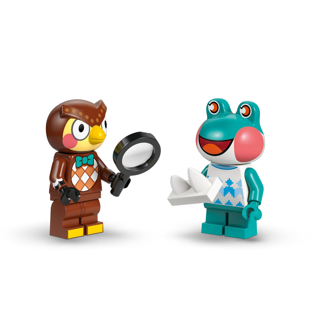 LEGO Blathers’s Museum Roost café y fuente para escenas de descanso