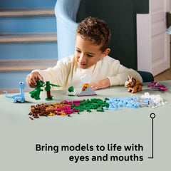 LEGO Classic piezas especiales de ojos y bocas, facilita expresiones en modelos