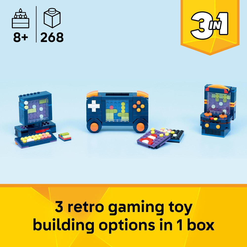 LEGO detalle del joystick y botones, interacción táctil divertida y resistente