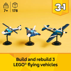 LEGO detalle de hélice giratoria que añade realismo al juego