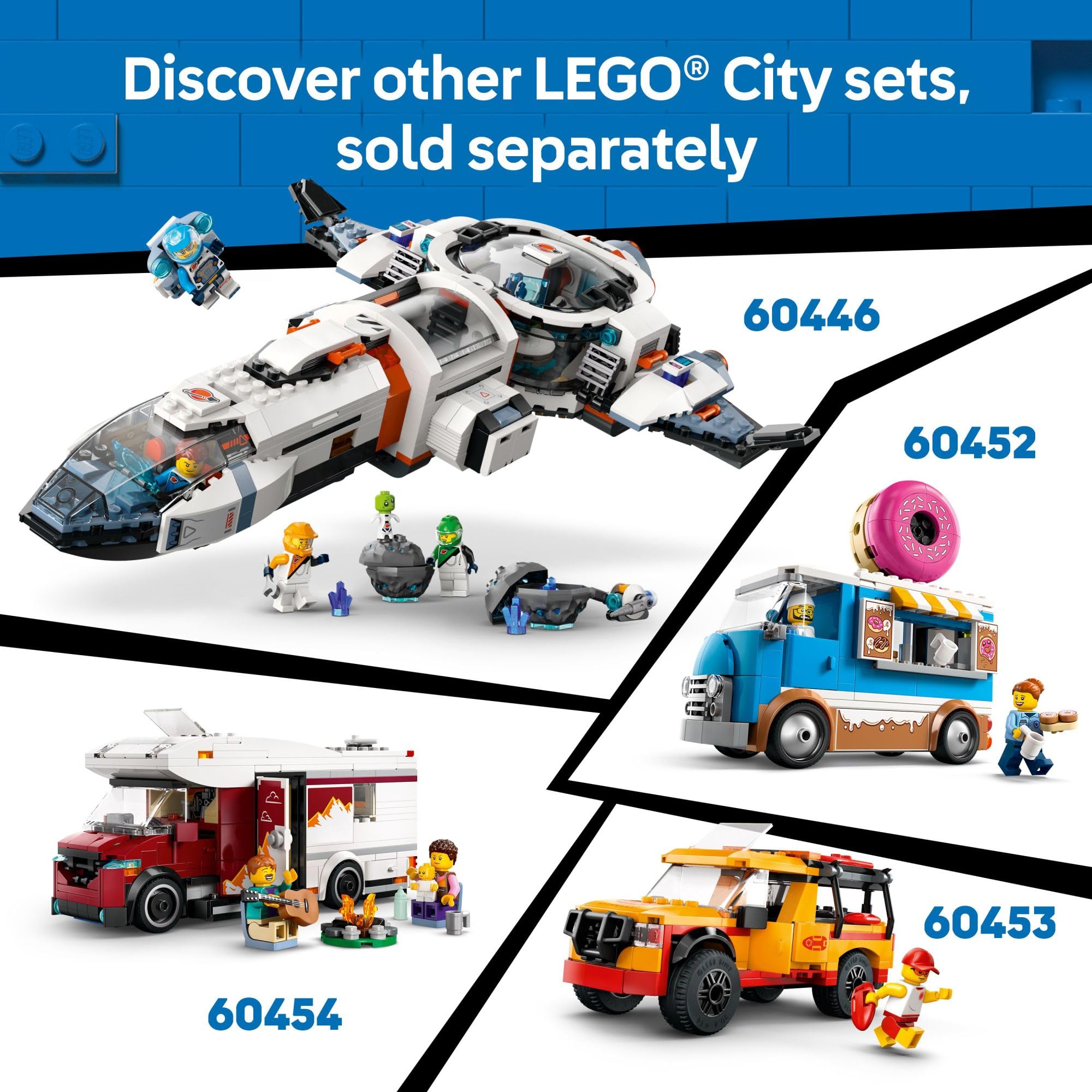 LEGO ambulancia con referencia de escala y fácil transporte