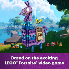LEGO Supply Llama boca abierta ilustrando espacio para accesorios