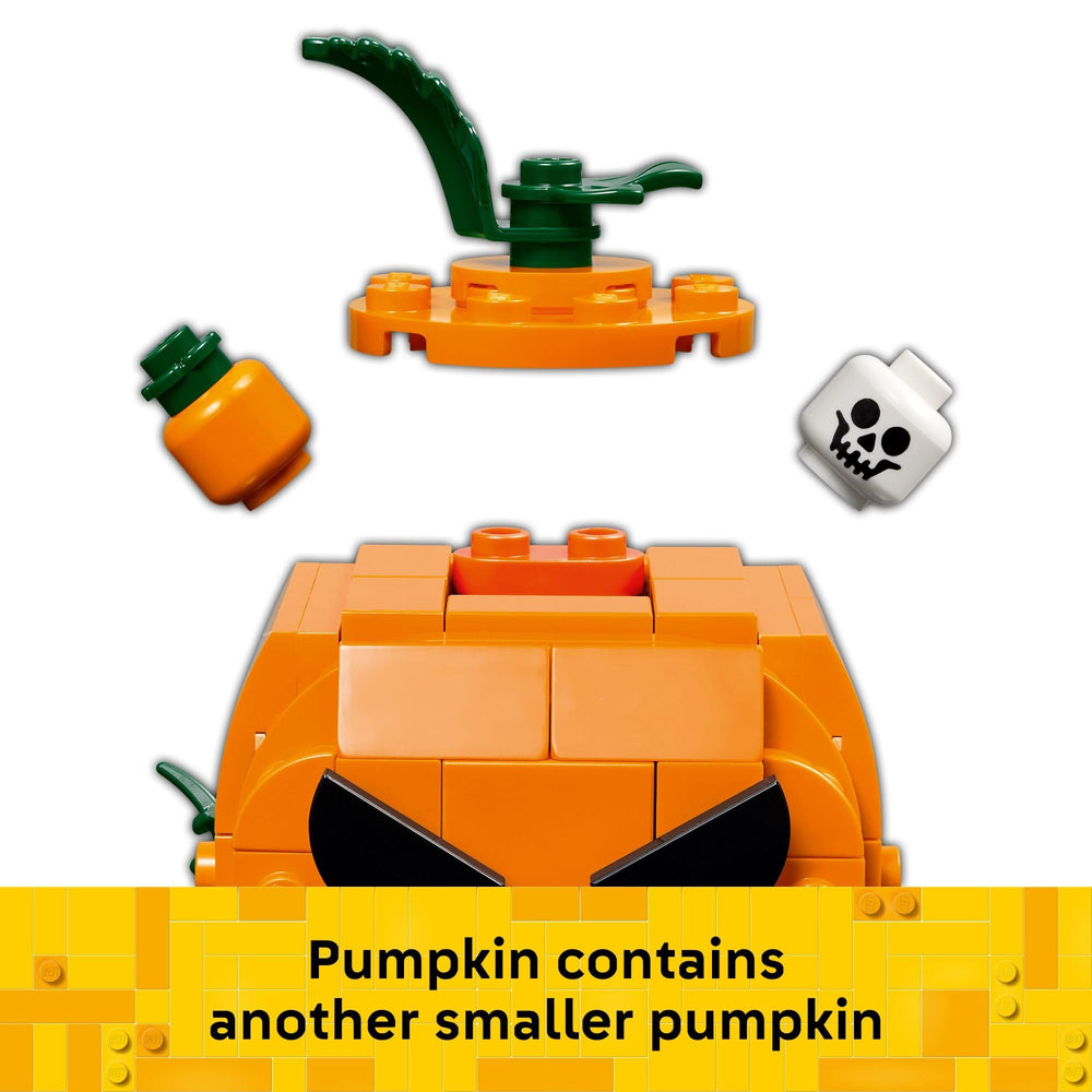 LEGO minifigura de granjero junto a la pickup promoviendo escenas jugables