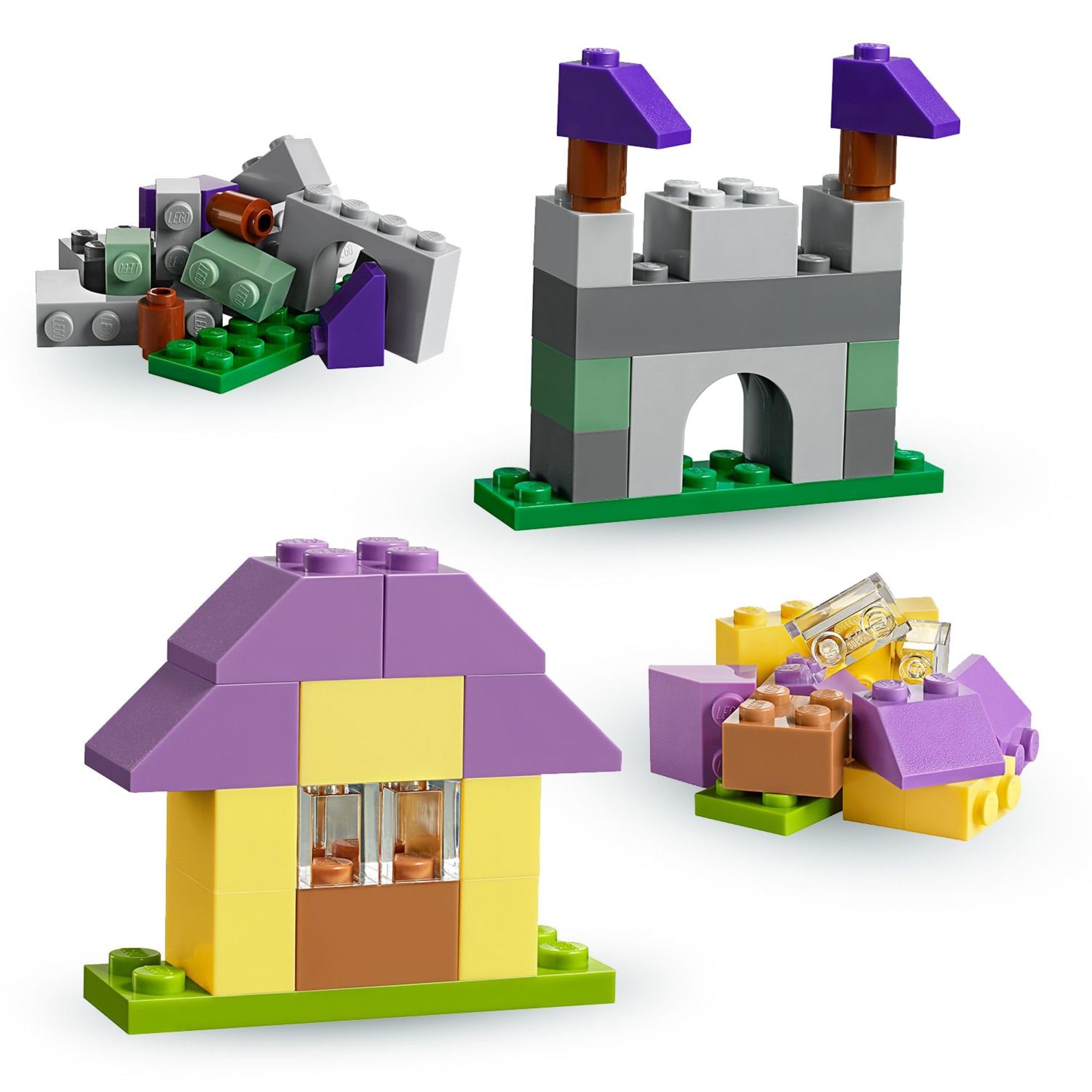 LEGO niño jugando con maletín creativo fomentando imaginación