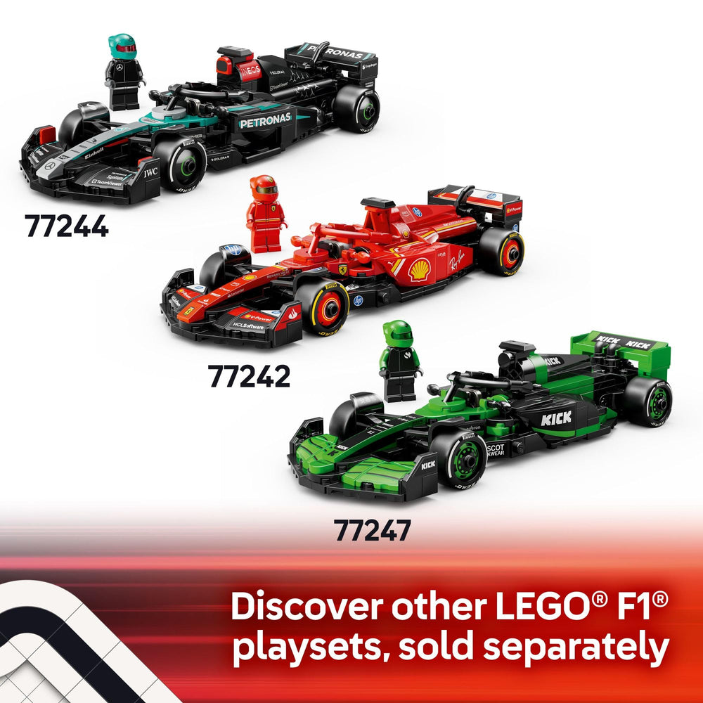 LEGO McLaren en estantería como pieza de colección y decoración automovilística