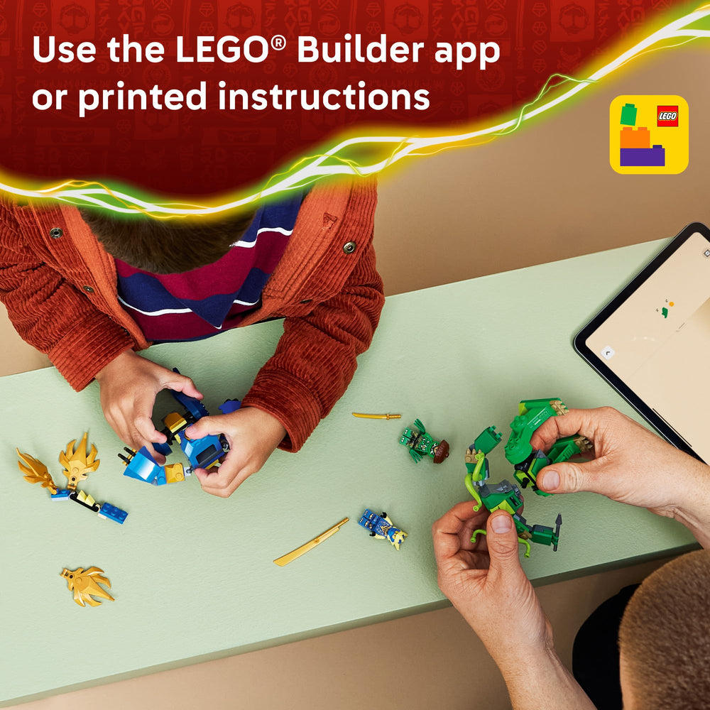 LEGO NINJAGO armas y accesorios incluidas permiten combinaciones de combate