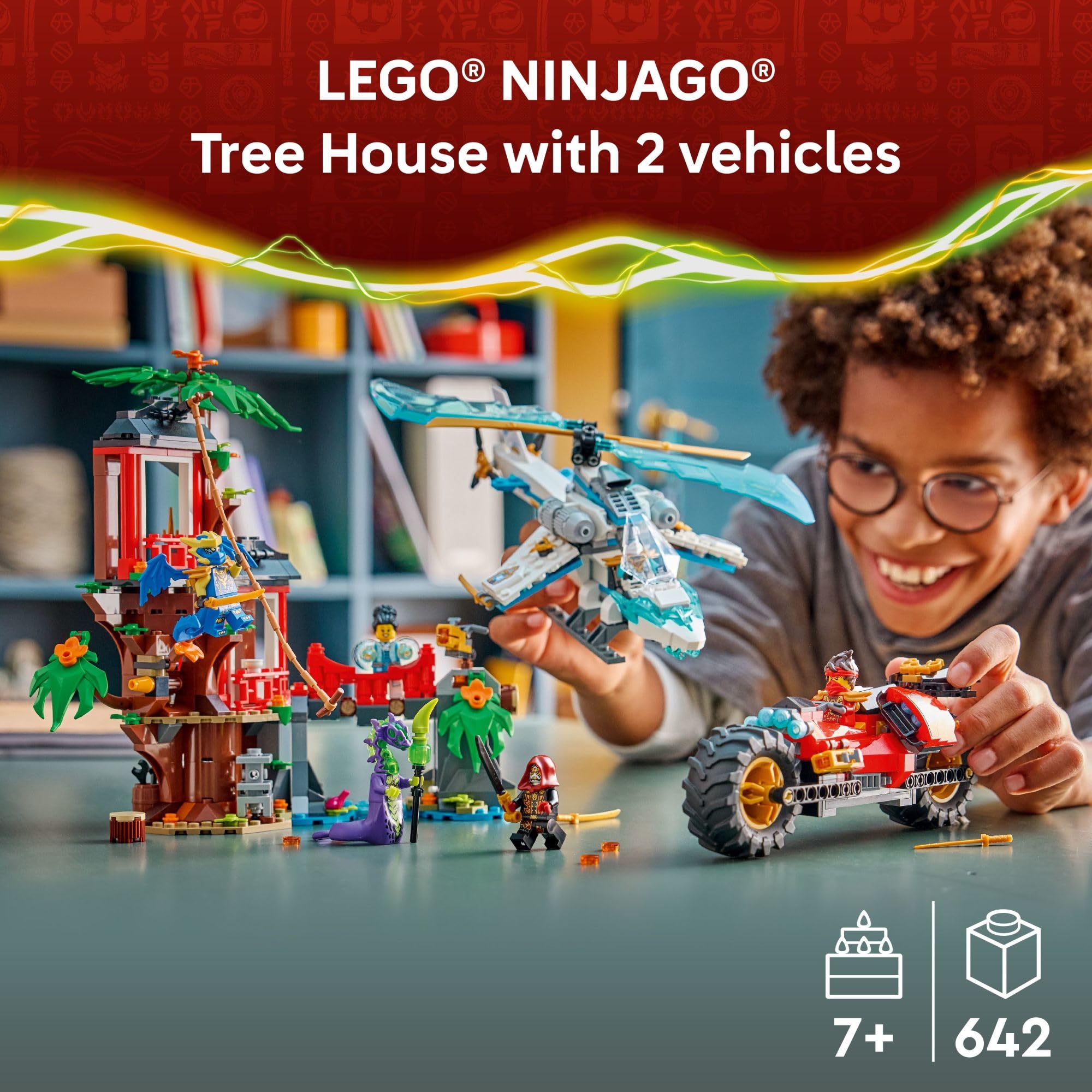 LEGO NINJAGO detalle del puente giratorio que añade estrategia de juego