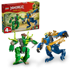 LEGO NINJAGO Dragon Mech frontal mostrando diseño y colores vibrantes