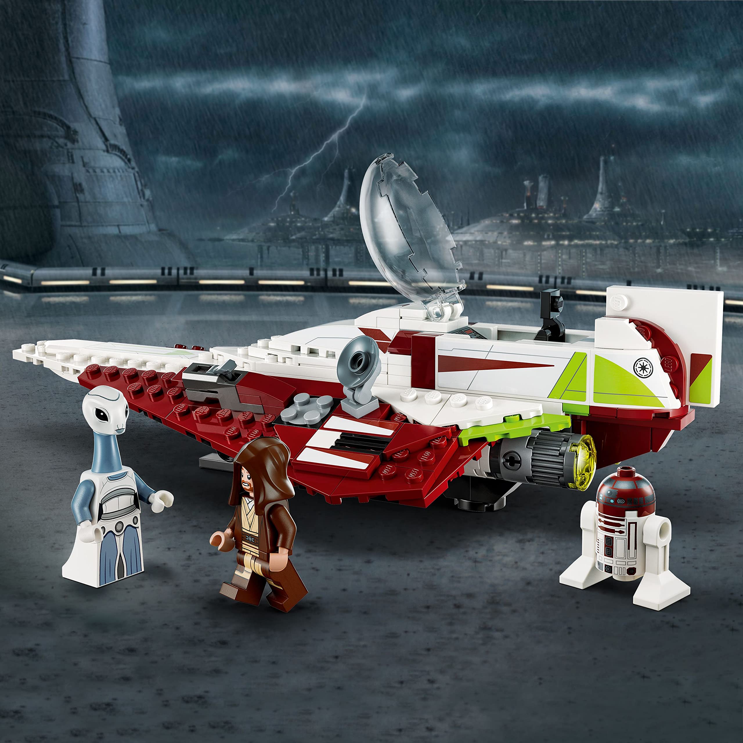 LEGO R4‑P17 montado en ala, compatibilidad y fidelidad al modelo