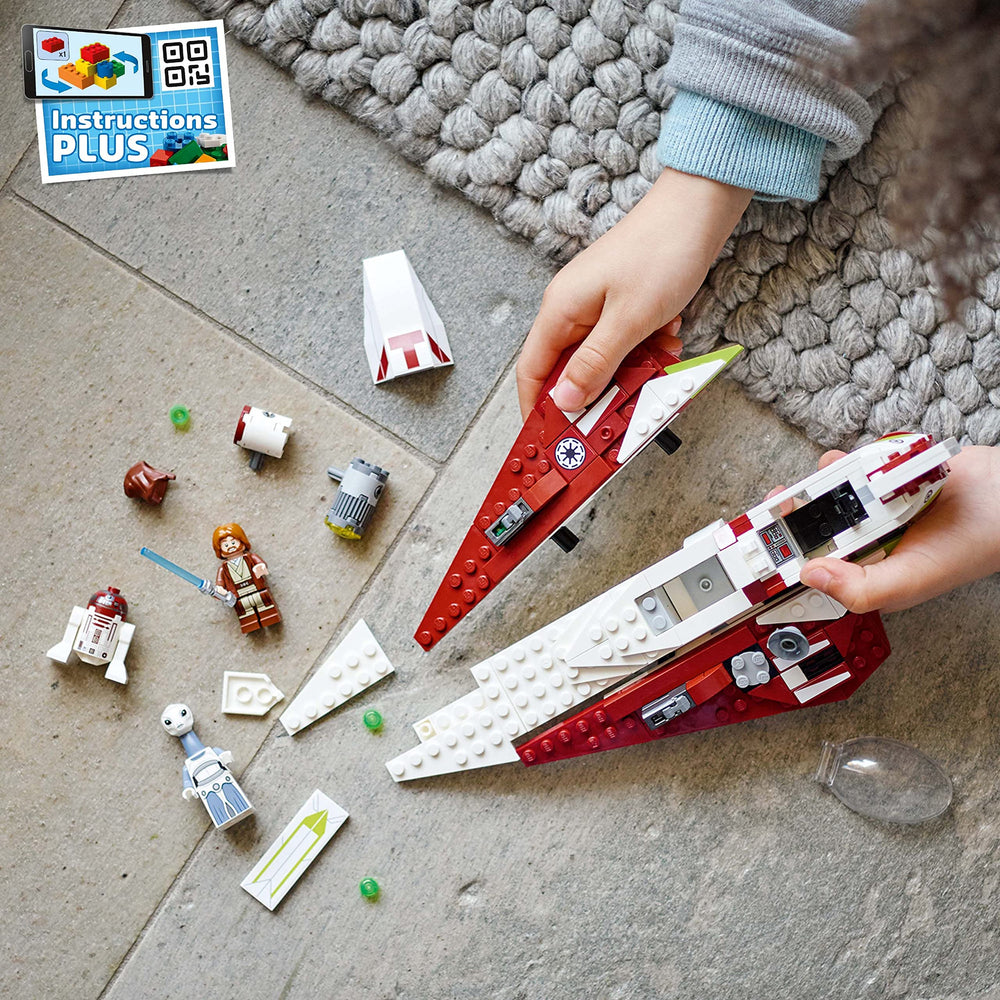 LEGO escena de juego en Kamino con Taun We y acción recreativa