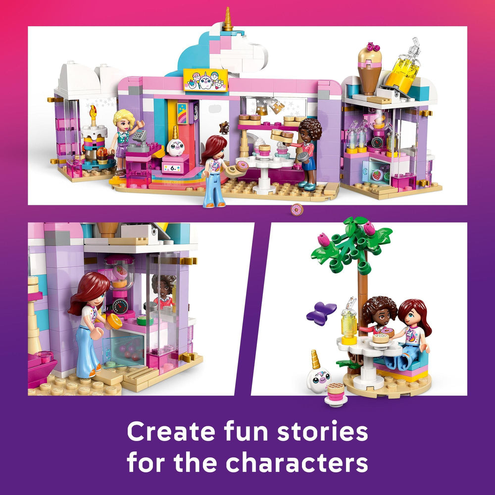 LEGO las minidolls Iza, Paisley y Aliya interactuando y promoviendo historias