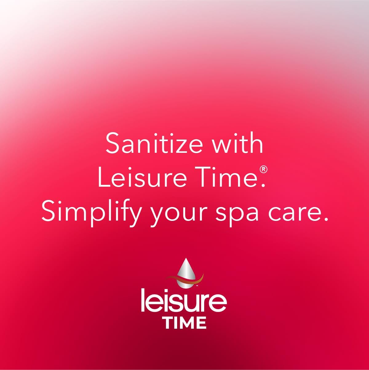 LEISURE TIME comparación de tamaño en mano, dosificación visual sencilla