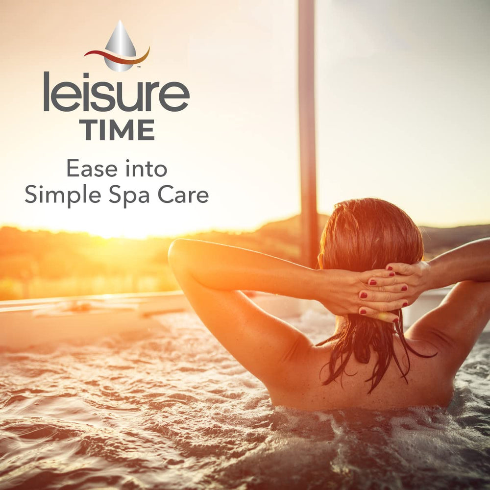LEISURE TIME etiqueta con instrucciones, información clara y segura