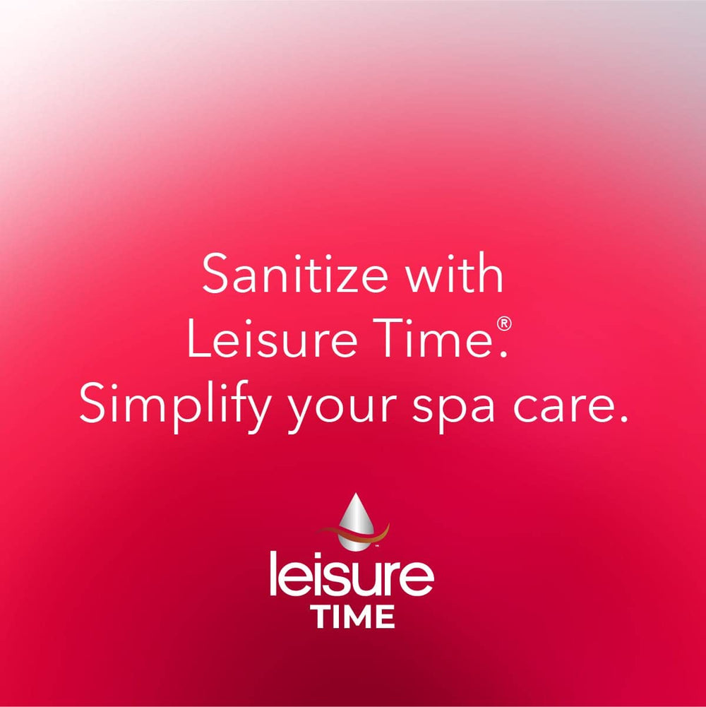 LEISURE TIME spa 56 dissolving in bucket demonstrating even distribution and quick action