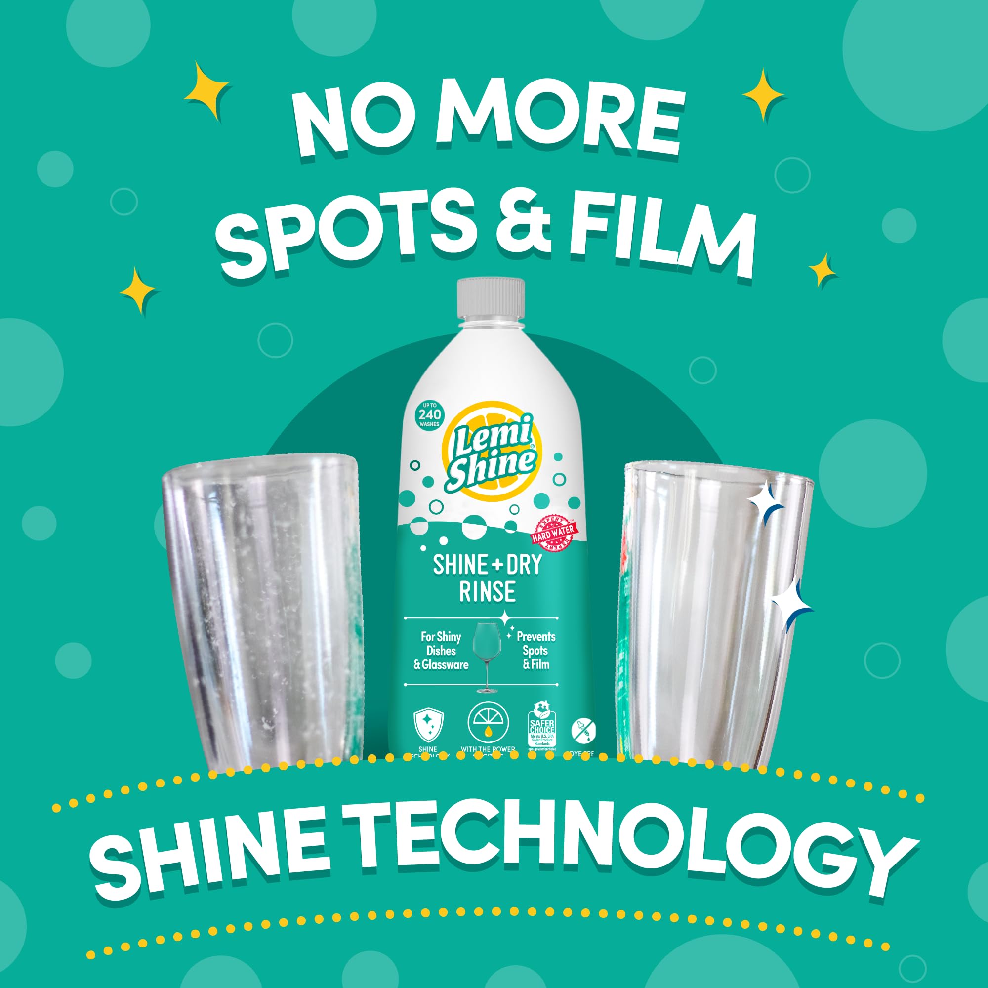 Lemi Shine detalle de etiqueta que destaca ingredientes y certificación