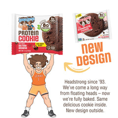Lenny & Larry's detalle de la textura soft-baked que evidencia ternura