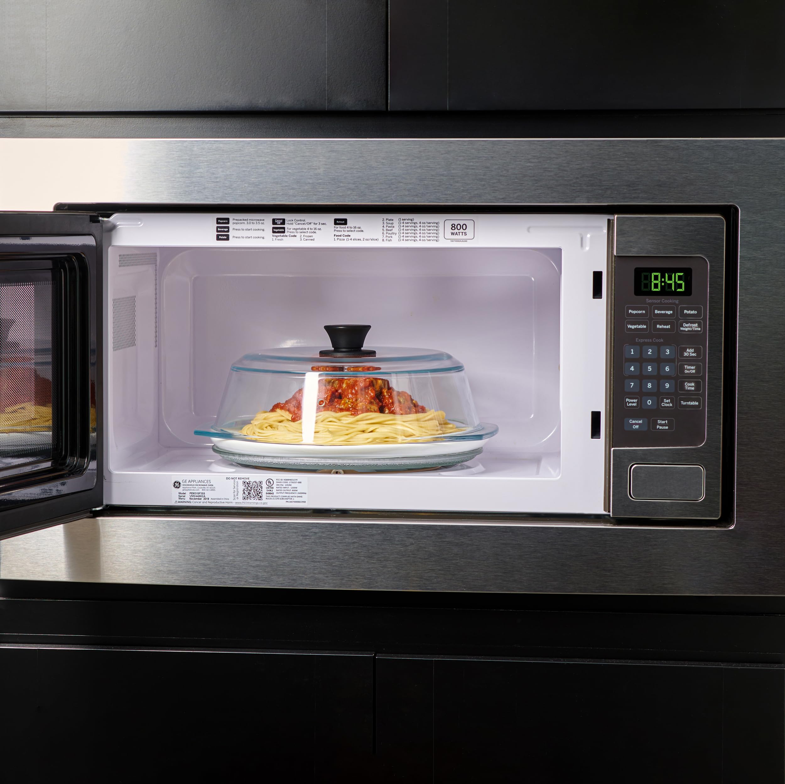 Le'raze etiqueta que indica borosilicato y aptitud para horno