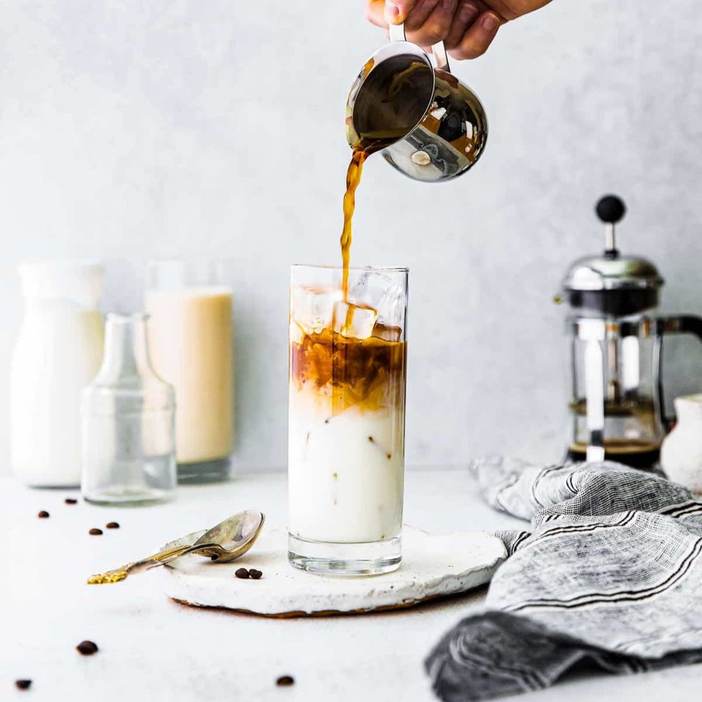 Le'raze vaso corto con hielo que mantiene la bebida fría