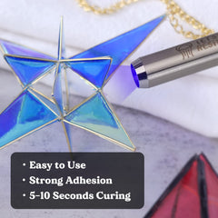 LET'S RESIN linterna UV recargable en mano para curado rápido