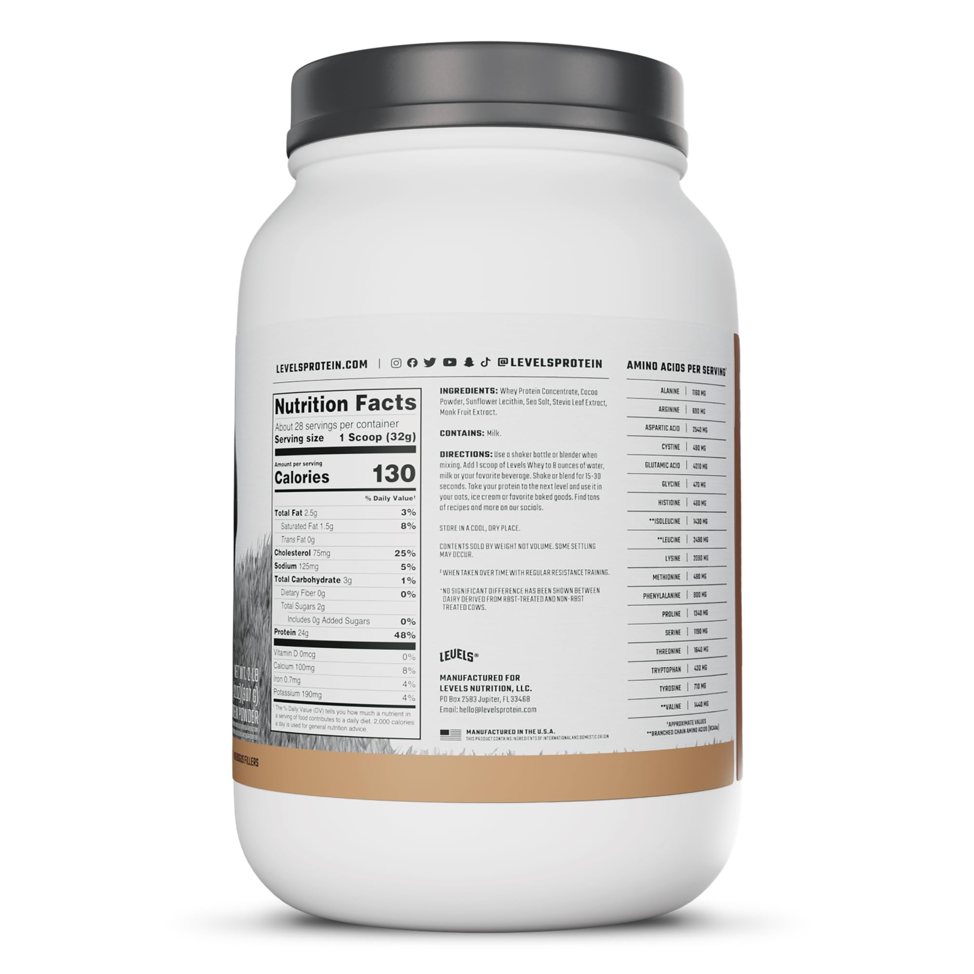 Levels Whey panqués preparados con la proteína, receta práctica y nutritiva