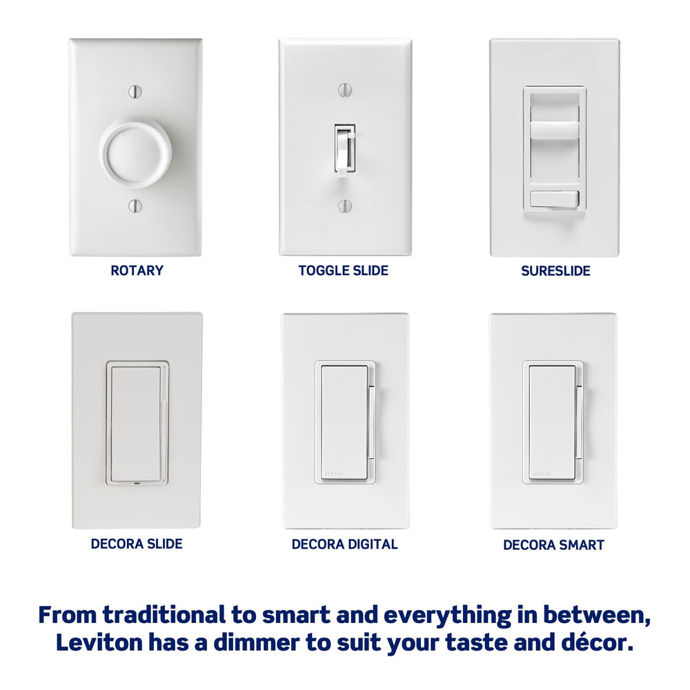 Leviton acabado blanco elegante integrándose con decoración moderna y discreción