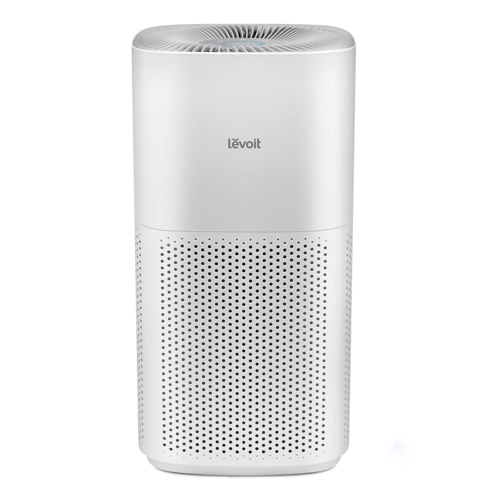 Levoit Core 600S-P frontal mostrando diseño y potencia de purificación