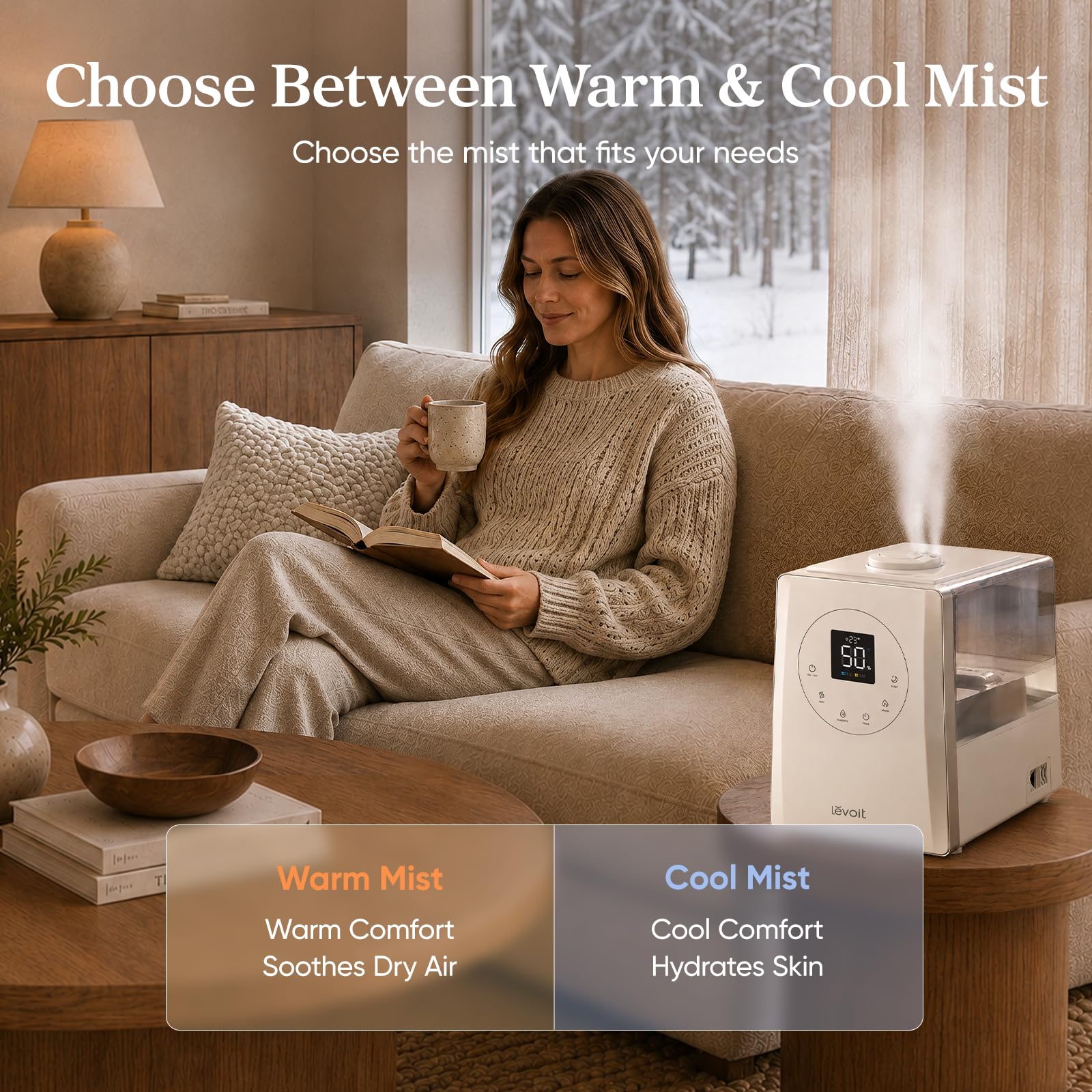 Levoit LV600S aroma caja para aceites esenciales que perfuma ambientes
